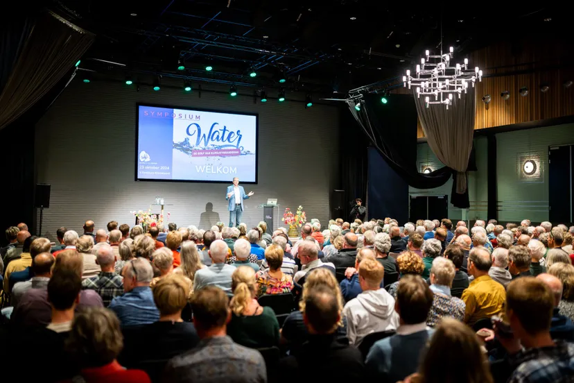 persfoto terugblik symposium water sjors evers