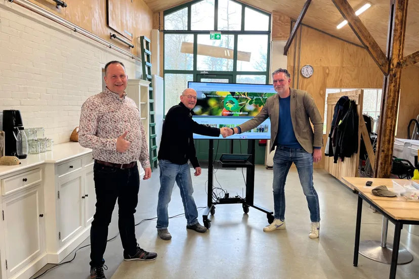 verrijdbaar scherm voedselbos 3