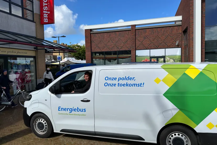 energiebus op markt
