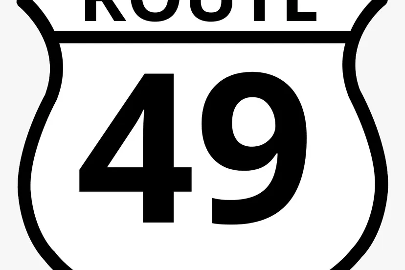 Logo Route 49 wit