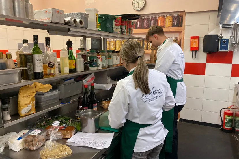 Horecastudenten GastvrijNU van Firda in volle voorbereiding