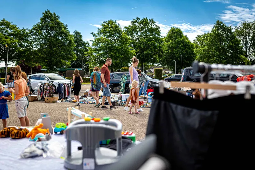 Foto vrijmarkt