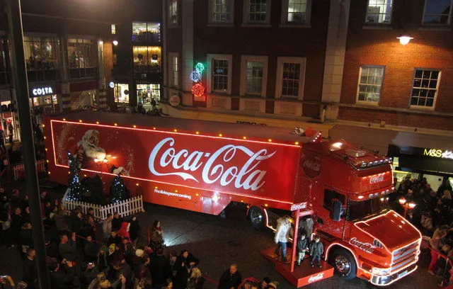 coca cola truck geograph org nieuws nl