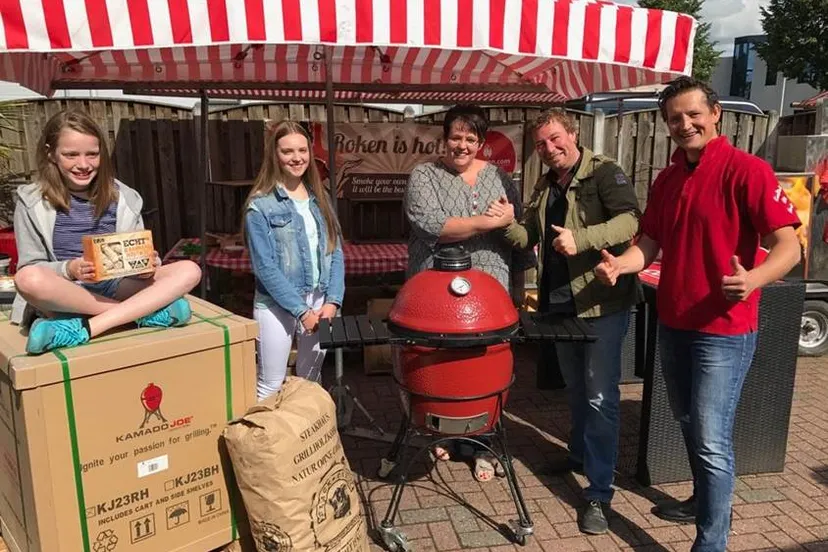 dries berg winactie kamado joe rookoven