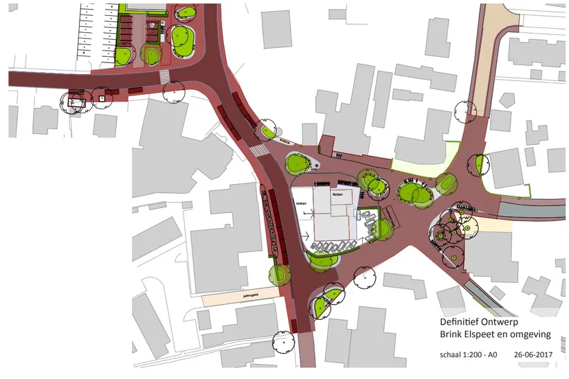 herinrichting brink elspeet gemeente nunspeet
