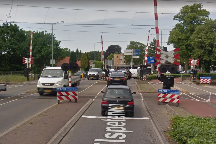 spoorwegovergang nunspeet google street view