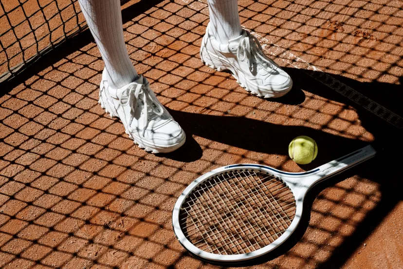 tennis op gravel
