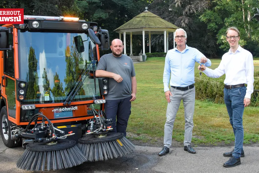 elektrische veegwagen