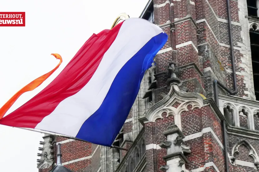 vlag met wimpel