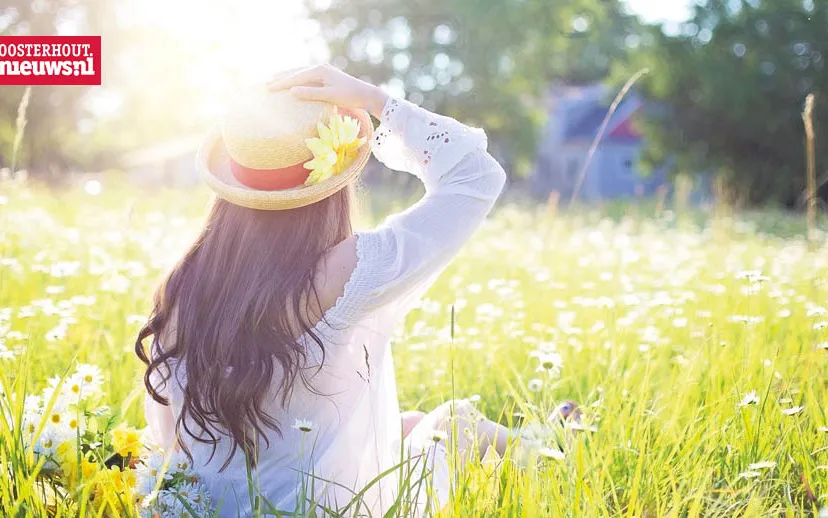 zomer vrouw