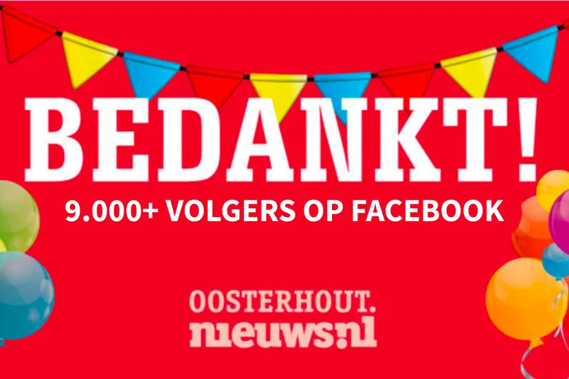 9000 volgers fb