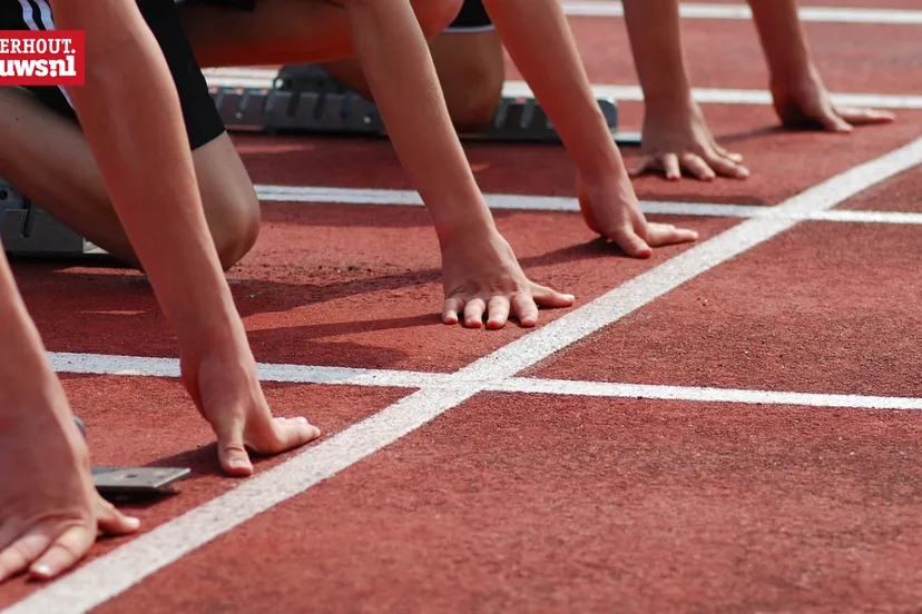 atletiek hardlopen start