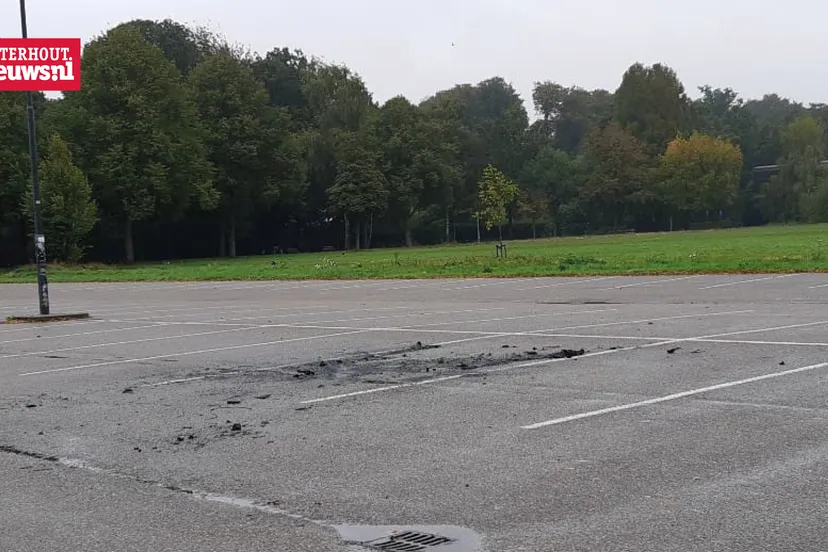 auto afgebrand