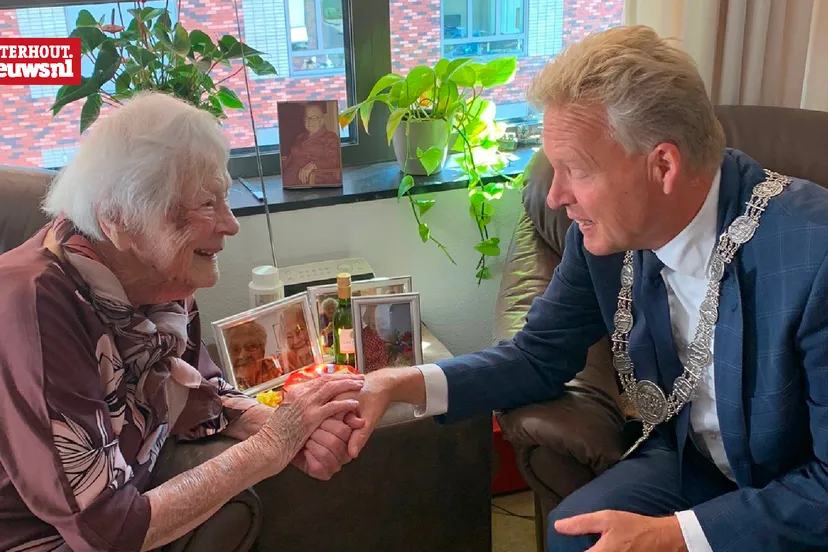 burgemeester op bezoek