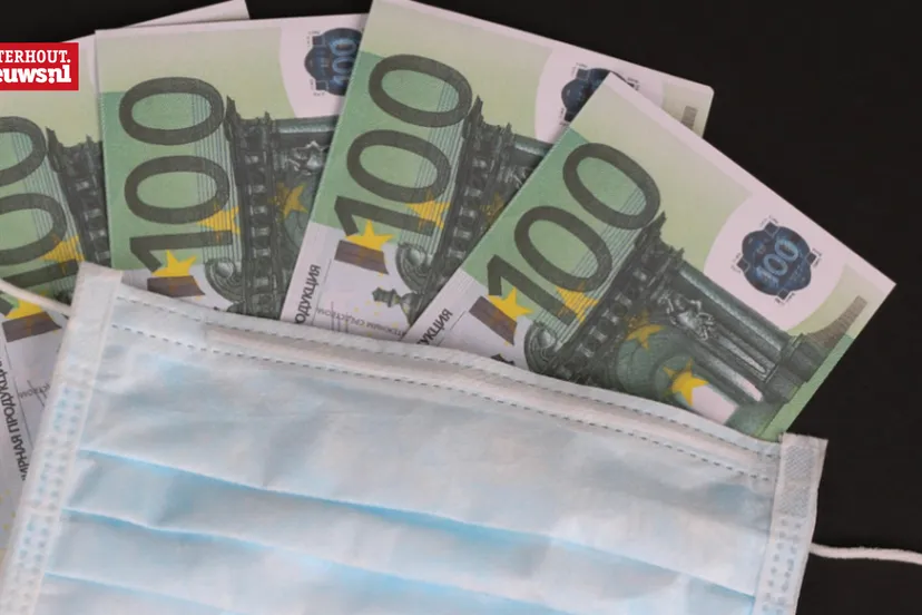 corona mondkapje geld
