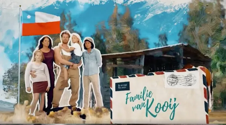 familie van kooij