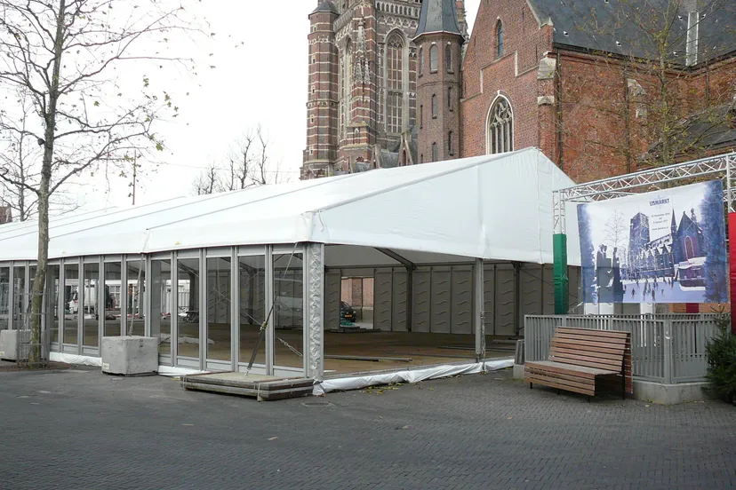 ijsmarkt opbouw