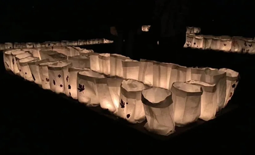 kaarsenzakken lichtjesavond nw