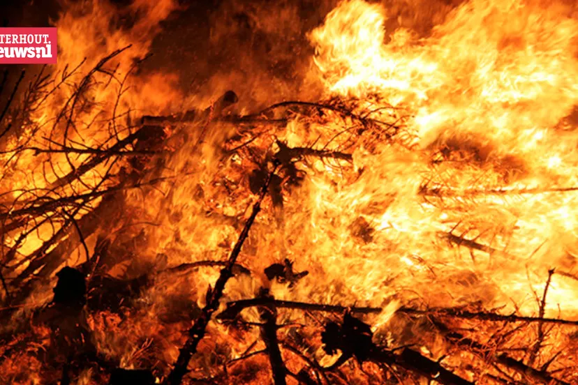 kerstboomverbranding