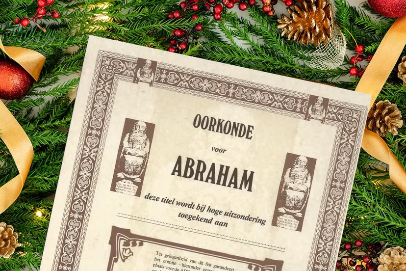 kerstcadeau certificaat