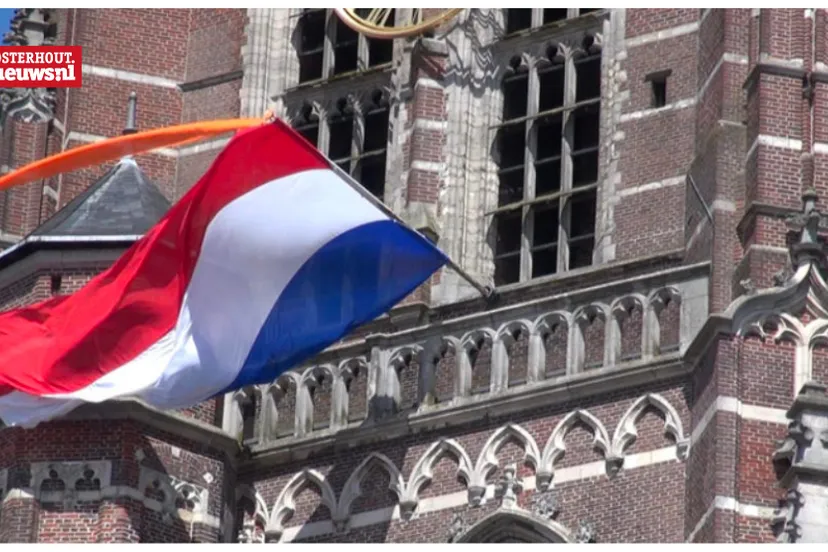 koningsdag vlag op toren