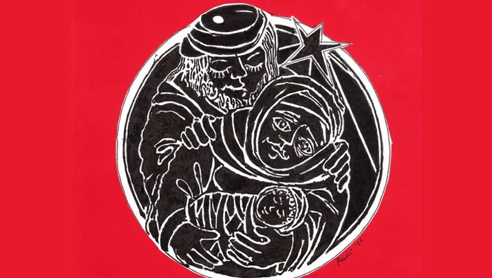 op weg naar kerstmis