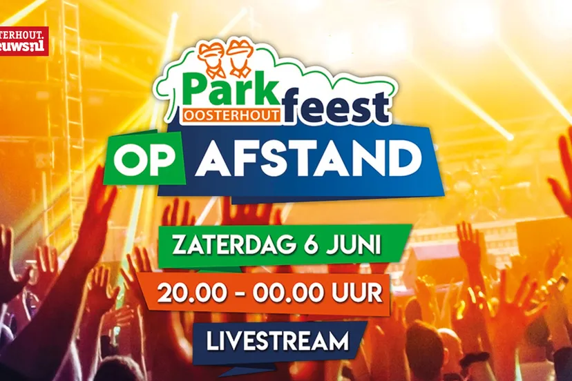 parkfeest op afstand