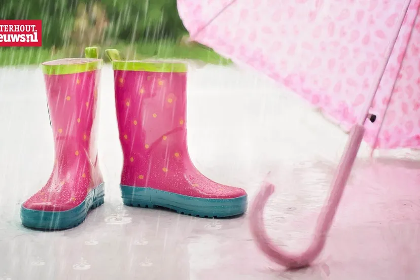 regen laarzen paraplu