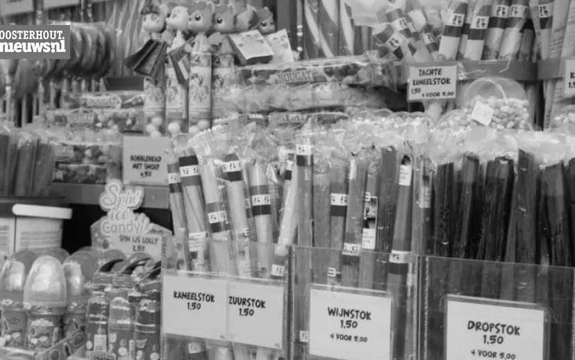 snoepgoed zwart wit