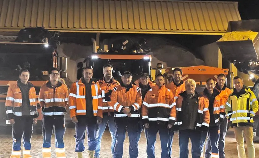 strooiploeg gemeente