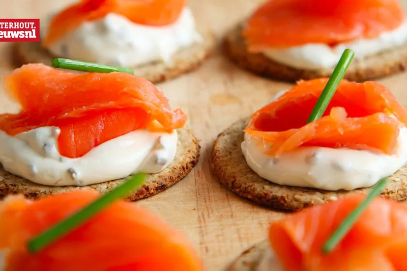 toast gerooskte zalm
