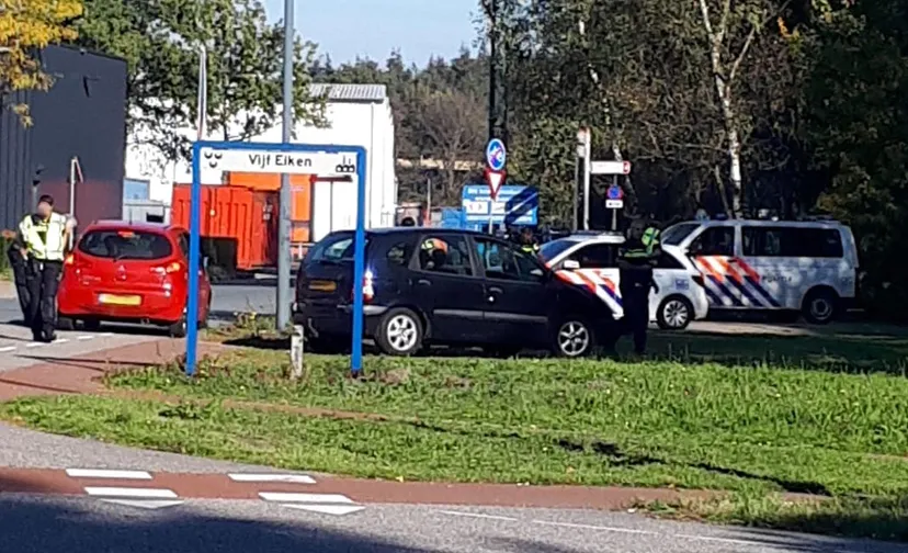 verkeerscontrole vijf eiken