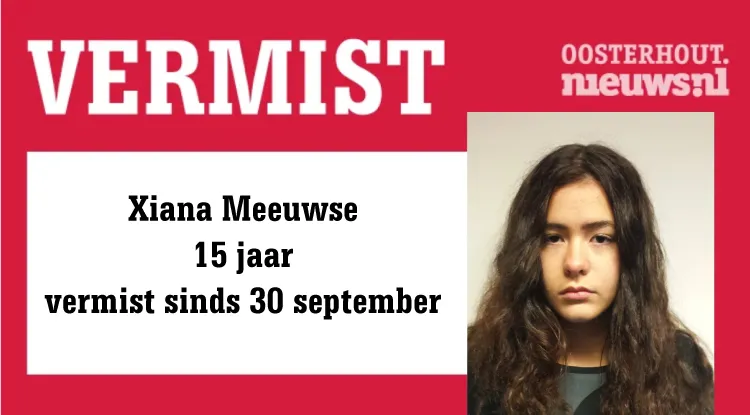 vermist xianameeuwse