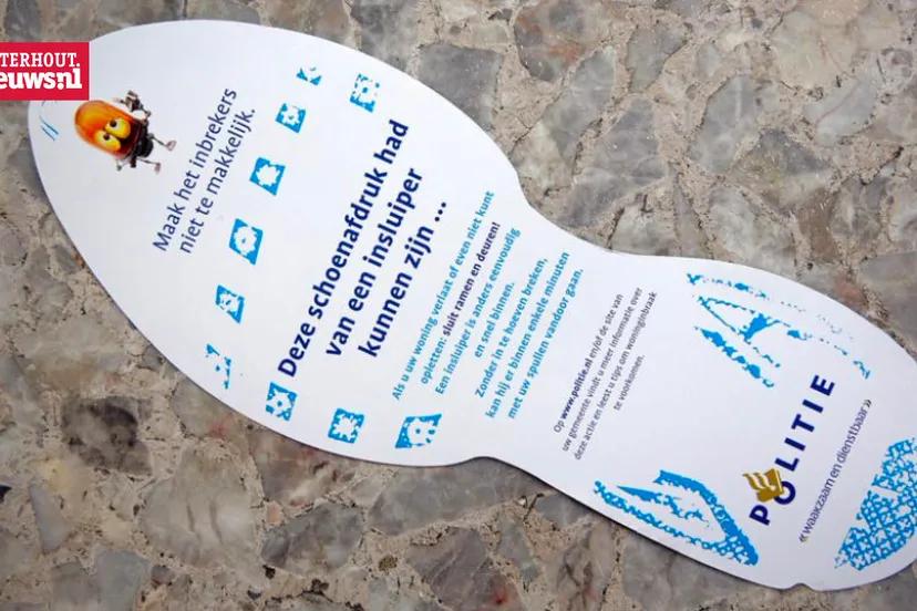 voetjesactie politie