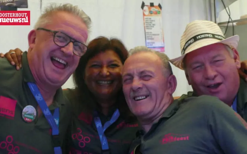 vrijwilligers parkfeest