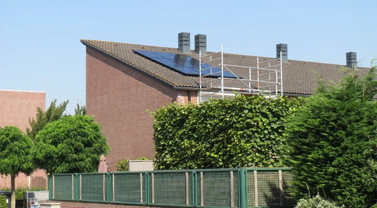 zonnepaneel thuisvester