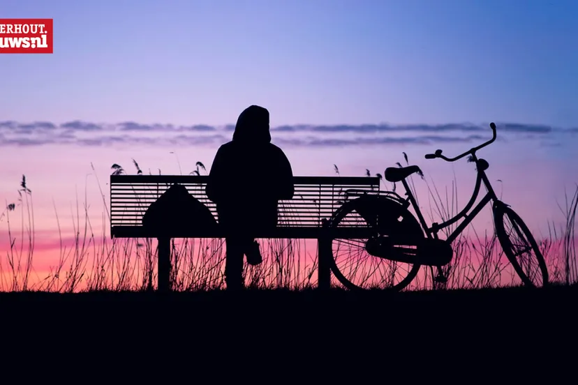eenzaam alleen fiets