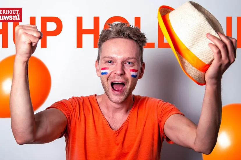 supporter oranje voetbal