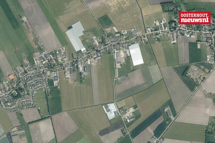 oosteind luchtfoto