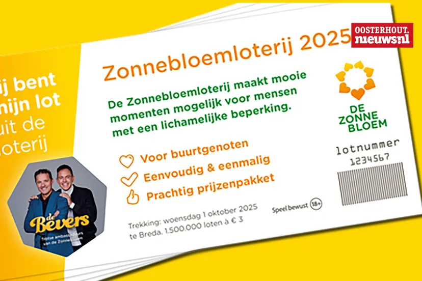 zonnebloemloterij 2025