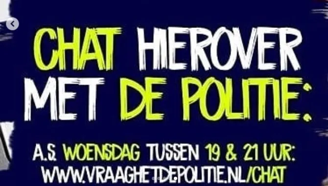 chat politie klein