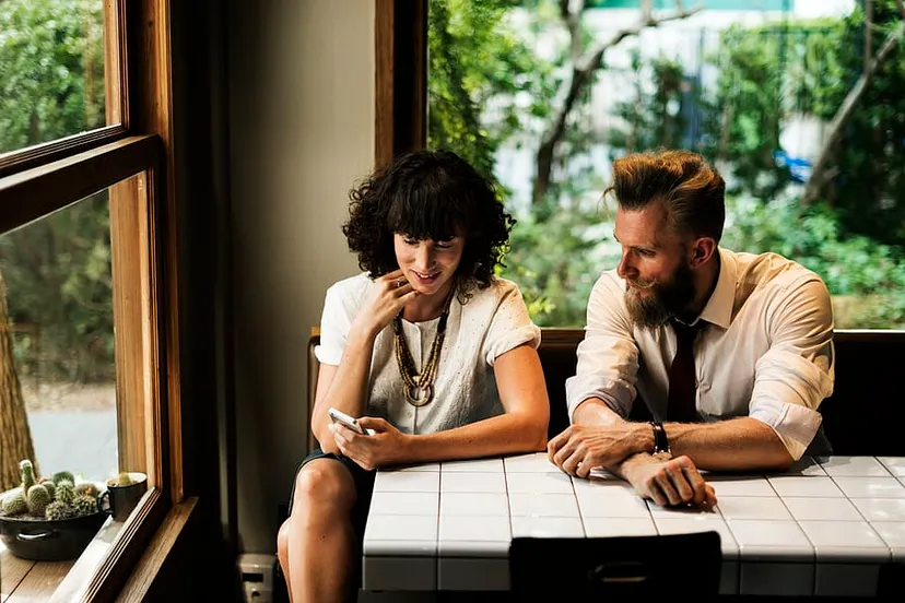 coffee shop connection conversation indoors