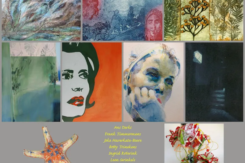 collage kunstlokaal bemmel