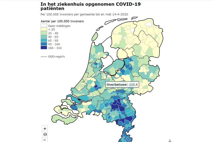 corona patinten 14 april 2020