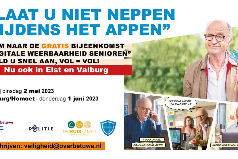 digitale weerbaarheid senioren elst valburg homoet facebook