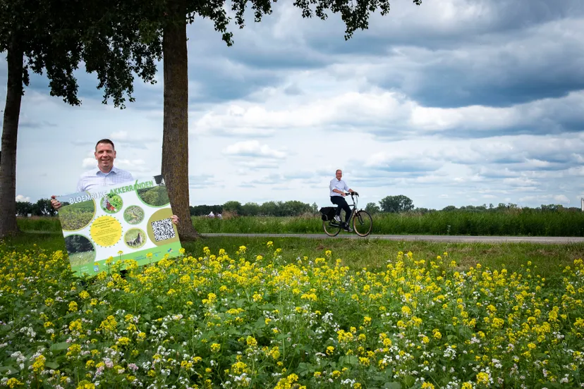 fietsroute bloemrijke akkerranden