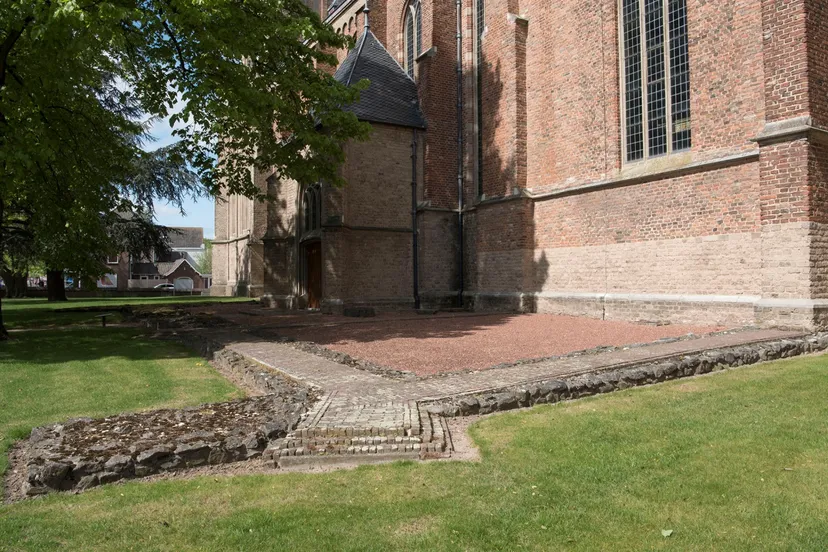 foto plattegrond tempel grote kerk elst door ellen koelewijn