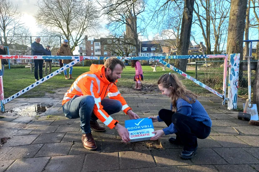 kinderburgemesester plaatste vignet rookvrij