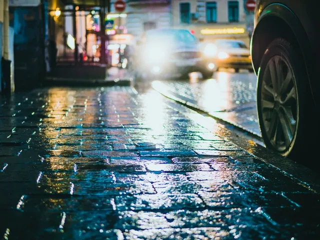 photography of street during rainy day 12079511