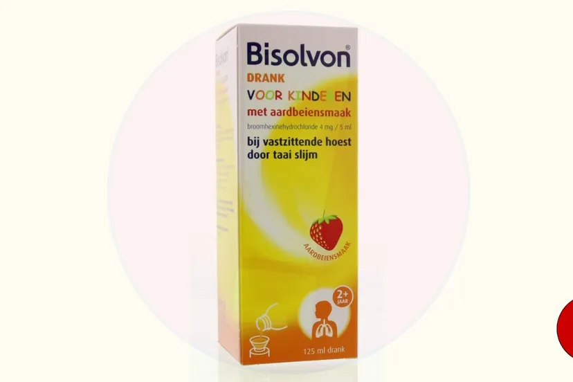 recall bisolvon drank aardbeiensmaak productfotofb